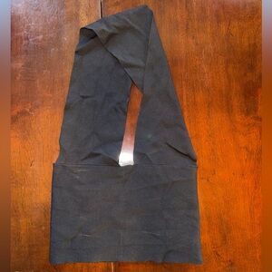 WeWoreWhat Black Knit Halter Top